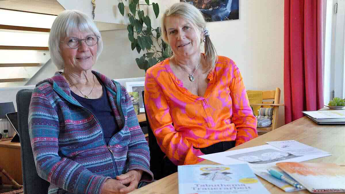 Hospizhelferinnen erklären Kindern, was Trauer bedeutet
