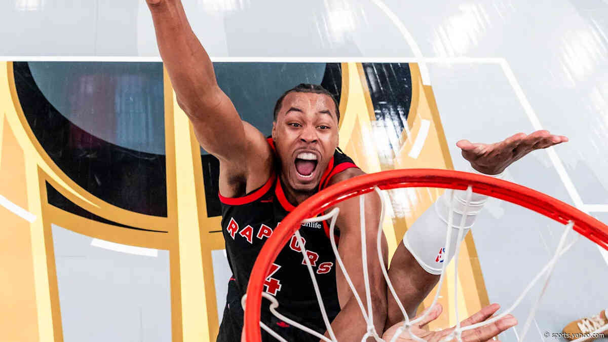 Scottie Barnes couldn’t enjoy scoring 41. “I think I got to let some time go off.”