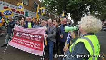 People take to the streets as Merseyside town 'has lost enough'
