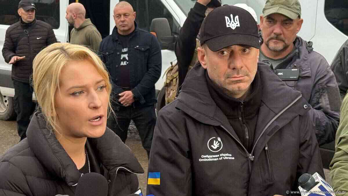 Russland: Ukrainische Oleschky-Flüchtlinge ausgeflogen