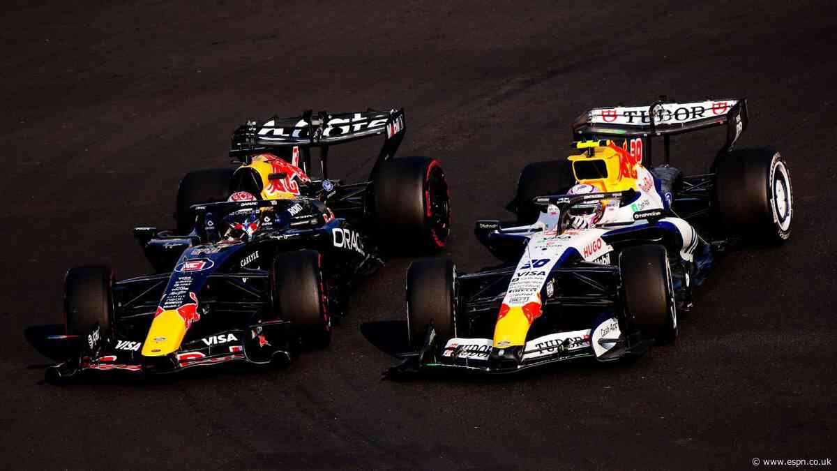 Verstappen, Lawson given grid penalty in Mexico