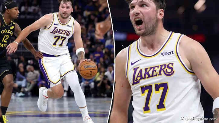 Luka Doncic receives loud ovation of boos in highly anticipated matchup against the Warriors