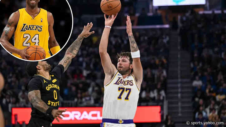 Luka Doncic joins Kobe Bryant in Lakers history with feat against Warriors