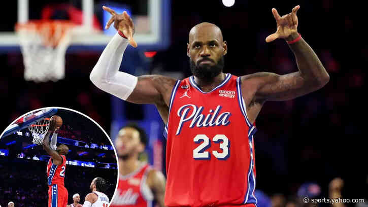LeBron James delivers vintage outing as Knicks fail to stop him when it counts