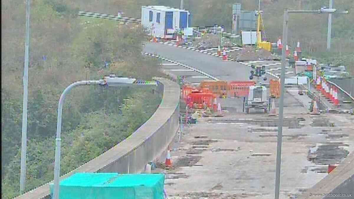 M5 junction near Bristol CLOSED all weekend - timings and diversion map as nearby event cancelled