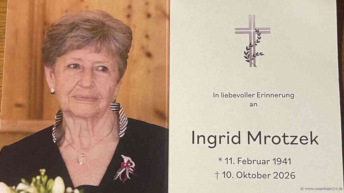 Trachtenverein und Bauerntheater trauern in Prien um Ingrid Mrotzek