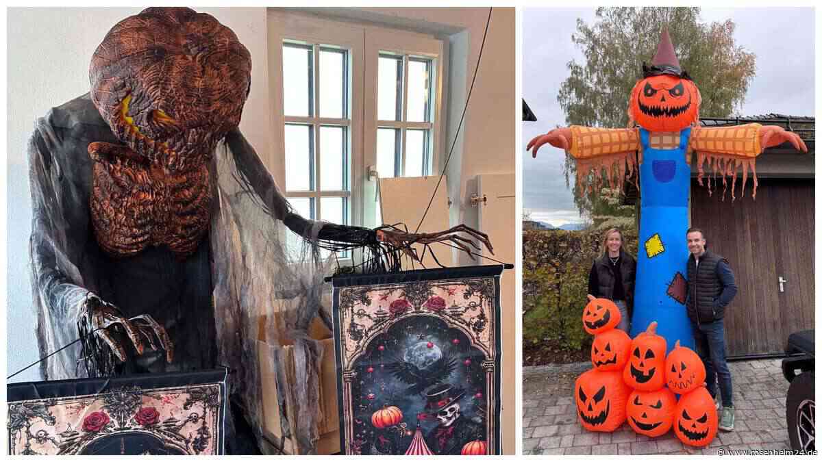 Kolbermoors Horror-Paar: Elisa und Patrick bringen schaurig-schöne Stunden in die Nachbarschaft