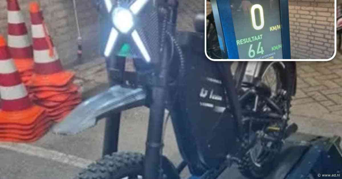 Skinnybike scheurt langs politie in Eindhoven, voertuig in beslag genomen