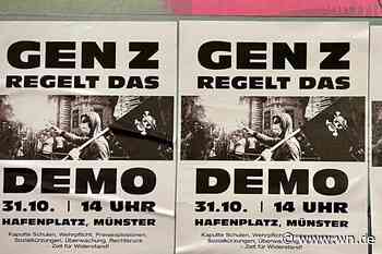 So läuft der „Gen Z regelt“-Protest in Münster ab