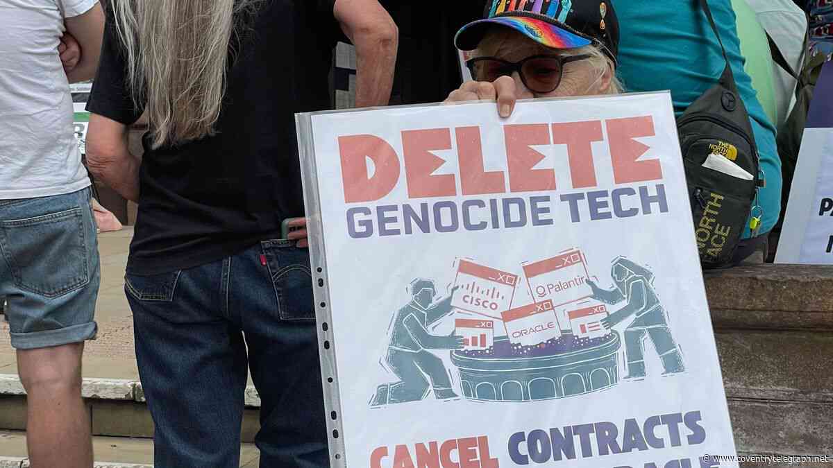 Coventry City Council urged to review AI deal amid protests