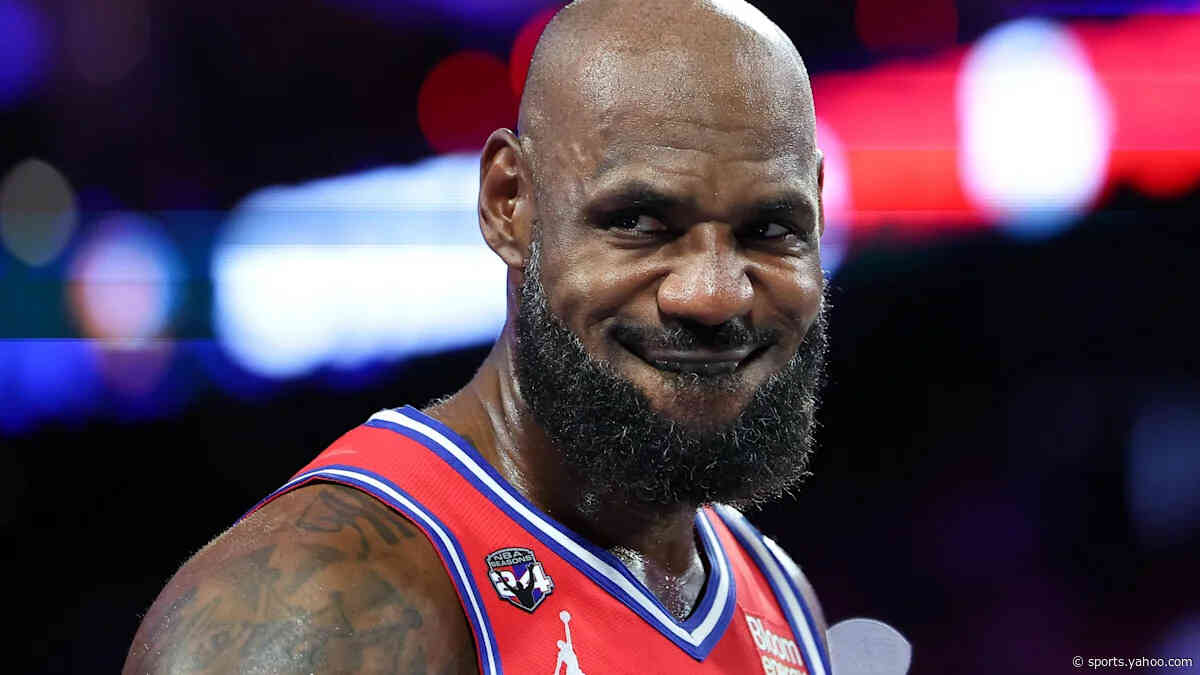 LeBron James is happy to be a Sixer — and they’re sure happy to have him