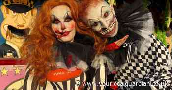 Meet the Halloween-mad Sutton couple so SCARY that people fled the Tube