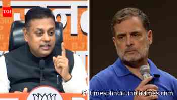 'Keep Rahul Gandhi mock PM for life': BJP's dig at INDIA bloc's 'public impeachment' of CEC