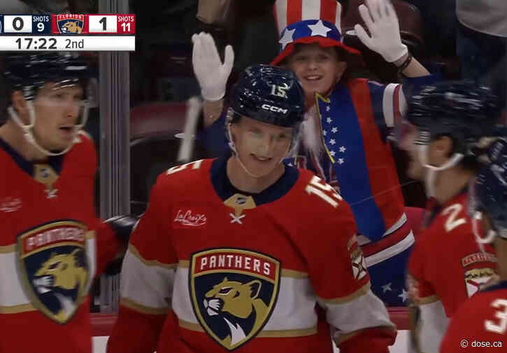 Top 3: Already the Panthers’ fifth hat trick of the season