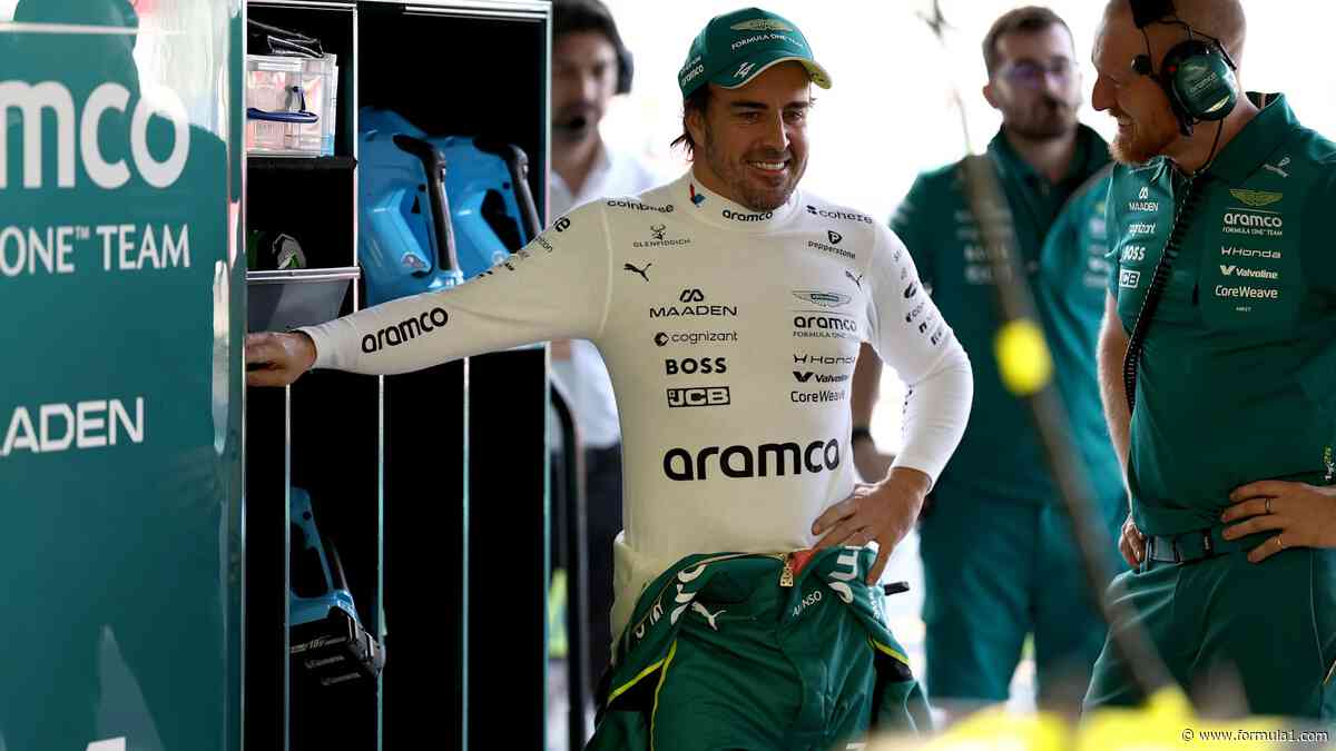 Alonso cautiously upbeat after strong Friday in Mexico