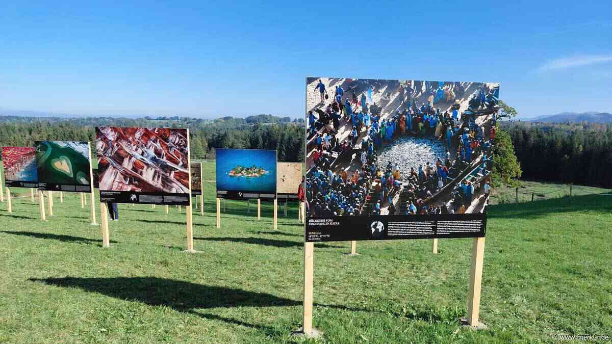 100 Luftbilder auf einer Wiese: Schönheit der Erde und ihre Verletzlichkeit