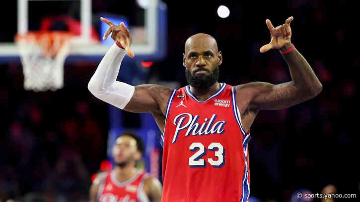 James plays best game yet as Sixer, provides ‘calming presence' and clutch plays