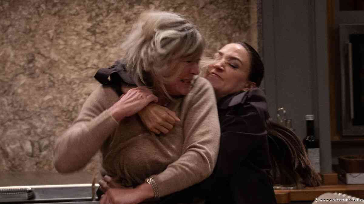 Who is Thea's father in Emmerdale as Kim Tate finally exposes true identity