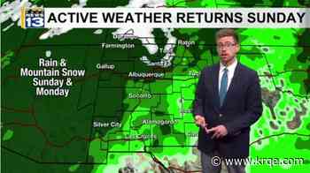 Drier Halloween before next system approaches Sunday