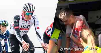 ‘Artsen en verplegers knipten stukken uit mijn shirt om te signeren’: Tadej Pogacar deelt bijzondere details over val in Vuelta