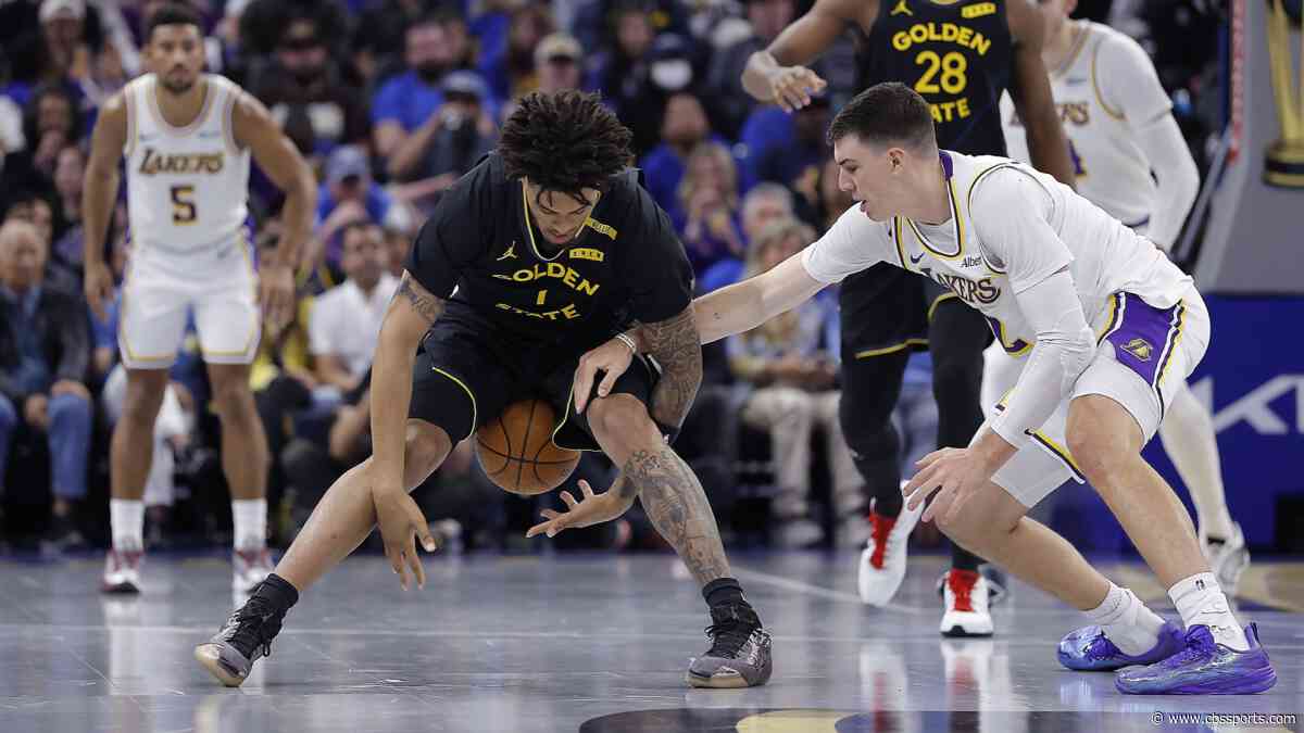 Luka Dončić teaches Yaxel Lendeborg a lesson, but Warriors bail their rookie out in comeback win over Lakers