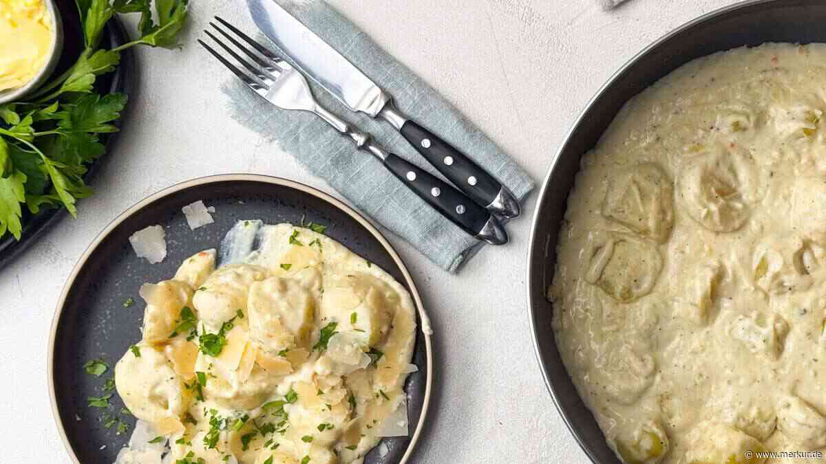 Cremige Knoblauch-Kartoffeln aus der Pfanne: So gelingt das Feierabendgericht – mit Videoanleitung