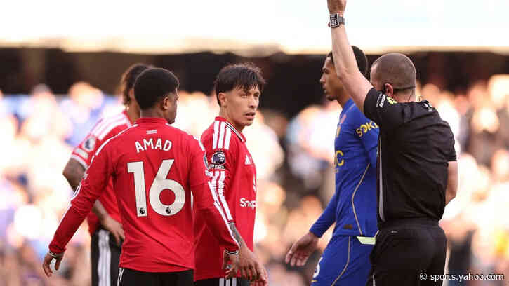 Chelsea v Man United player ratings: Lisandro Martinez embarrasses himself and his team-mates with red card