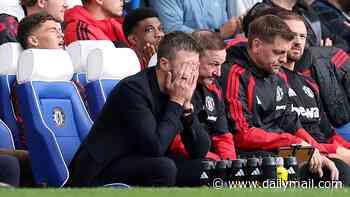 Chelsea pile more misery on Manchester United with 2-0 win as Michael Carrick edges closer to sack after Lisandro Martinez's red card sparks Stamford Bridge collapse