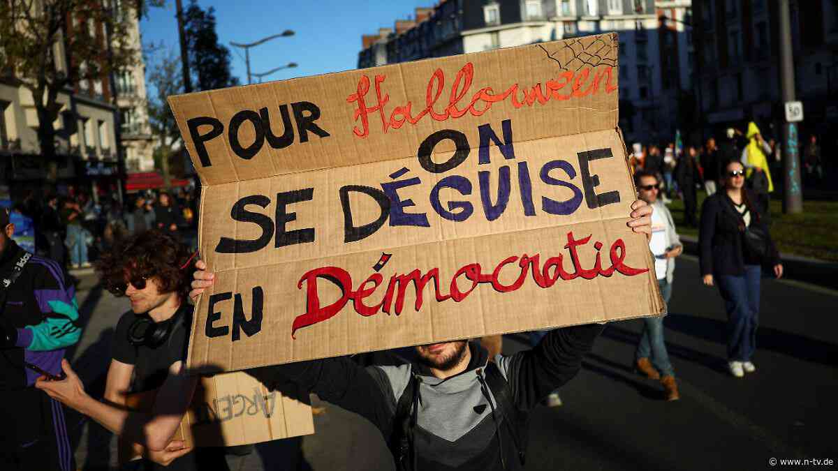 Erste Kontrollen und Festnahmen: Angespannte Lage: Frankreich erlebt weiteres Protest-Wochenende