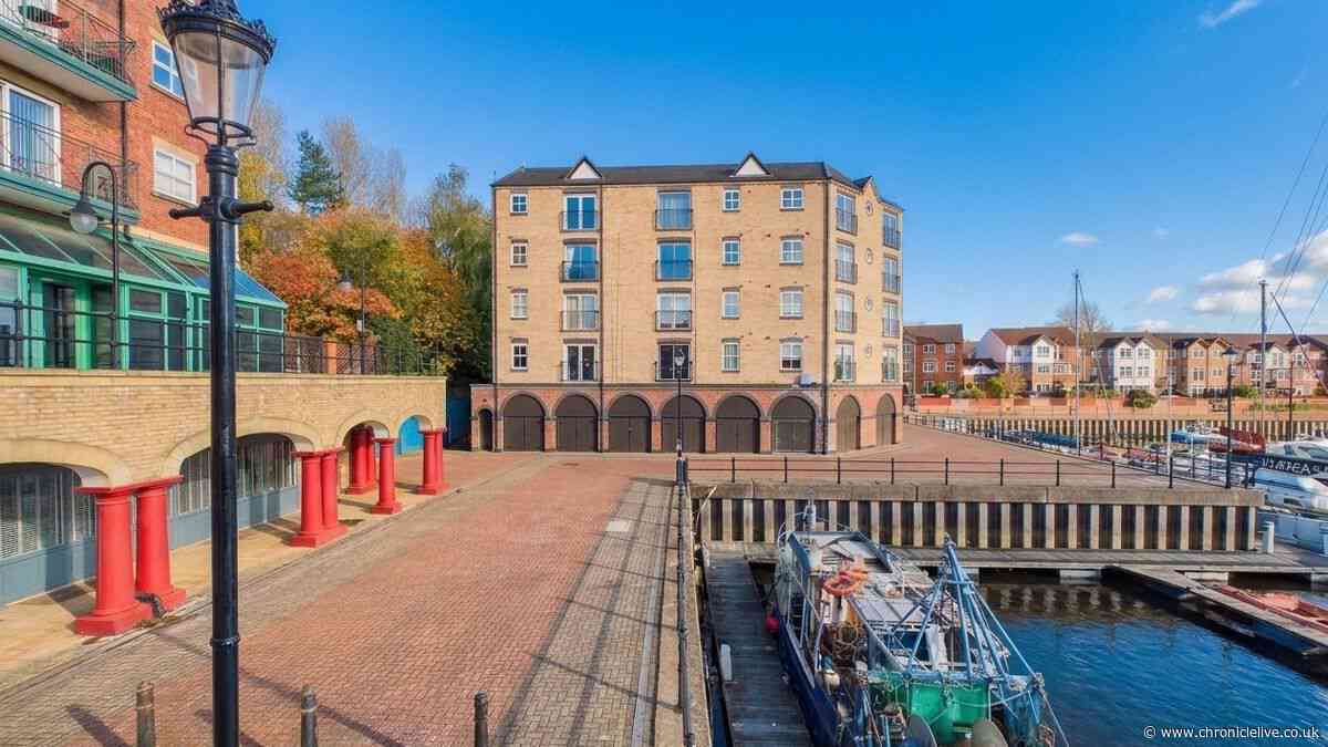 Inside a 'stunning' flat in 'picturesque' St Peter's Basin for sale at £115,000