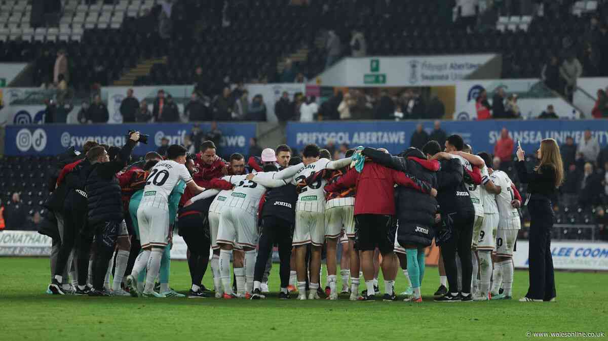 Swansea City boss Vitor Matos explains full-time gesture after Blackburn win
