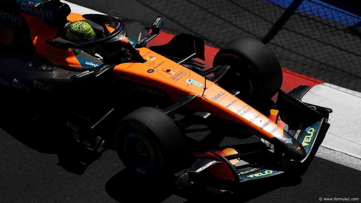 Norris pips Antonelli to top spot in Mexico City FP3